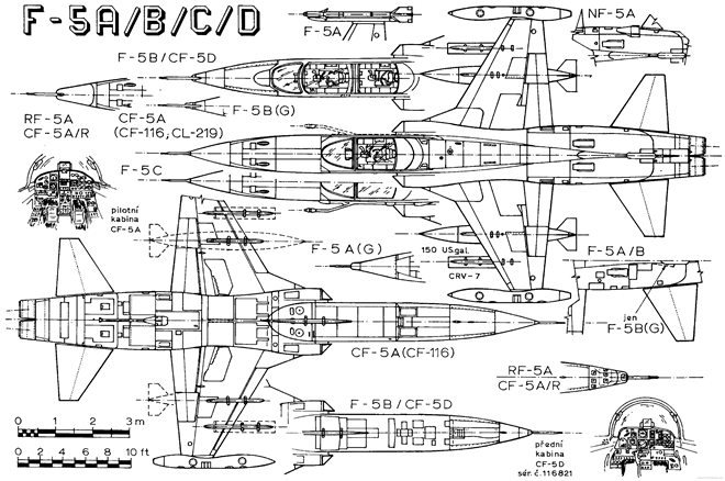 Khi Chương trình Hỗ trợ Quân đội dưới thời tổng thống John F. Kennedy cần một máy bay tiêm kích giá thành thấp để cung cấp cho các quốc gia phát triển chậm, N-156F đã được xem xét, và sau đó trở thành F-5A.